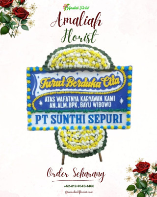Papan Bunga Duka di Gamalama