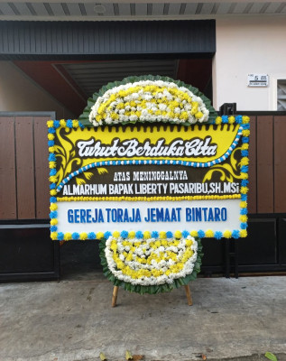 Papan Bunga Duka di Gamalama