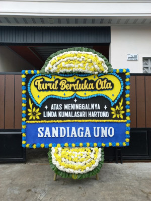 Papan Bunga Duka di Gamalama